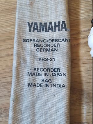 Flauta Yamaha YRS-31 Negra