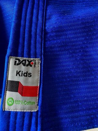 JUDOGI DAX KIDS Azul 180 cm,450 gr. grano arroz.