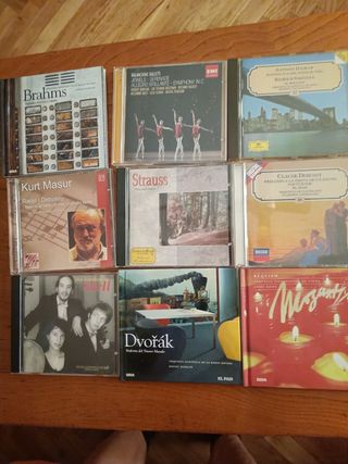 Lote 9 CDs Música Clásica Variada