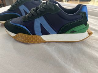 Zapatos Lacoste Hombre Azul/Verde