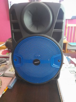 Altavoz Bluetooth YOUNG Negro y Azul