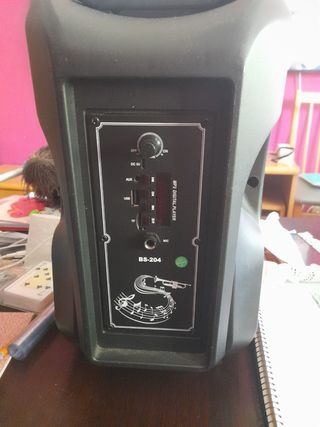 Altavoz Bluetooth YOUNG Negro y Azul