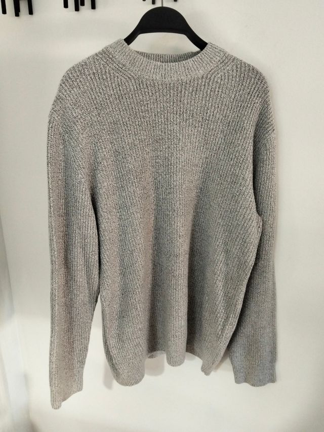 Jersey de punto gris Primark
