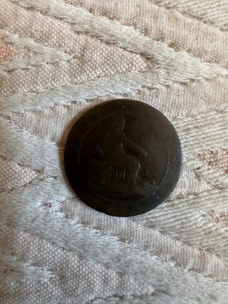 Moneda España 5 Céntimos 1870