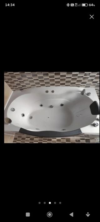Bañera Hidromasaje Jacuzzi Blanca