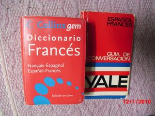 DICCIONARIOS ESPAÑOL-FRANCES A 2€ CADA FOTO