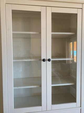 Vitrina Hemnes Ikea Blanca