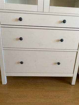 Vitrina Hemnes Ikea Blanca