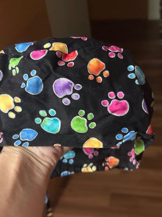 Gorros de enfermería con botón