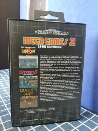 MEGADRIVE MEGAGAMES 2 ORIGINAL 
