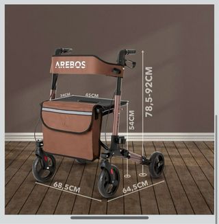 Andador AREBOS para mayores, muy cómodo