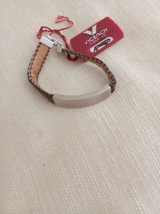 Pulsera Viceroy Cuero y Acero Mujer