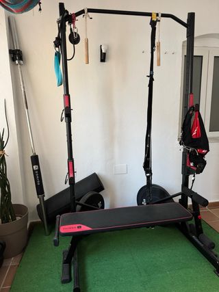 gimnasio completo, gym, pesas