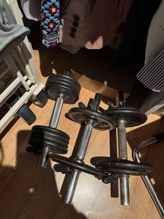 gimnasio completo, gym, pesas (1500€)