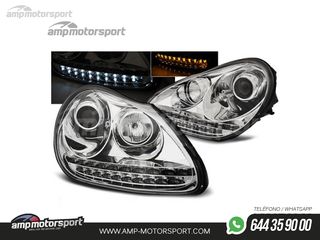 FAROS DELANTEROS LUZ DIURNA LED PARA PORSCHE CAYENNE