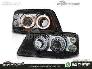 FAROS DELANTEROS OJOS DE ANGEL PARA VOLKSWAGEN T5