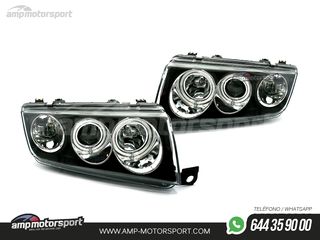 FAROS DELANTEROS OJOS DE ANGEL CCFL PARA SKODA FABIA