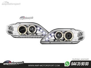 FAROS DELANTEROS OJOS DE ANGEL PARA CITROËN XSARA