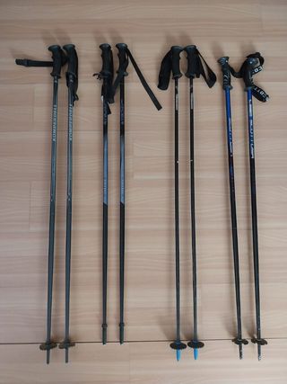 Bastones de esquí Komperdell, Tecno y Scott
115cm