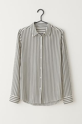 Camisa Rayas Negras y Blancas