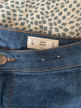 Pantalones vaqueros mujer talla 34