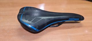 Sillín Bicicleta Merida Negro/Azul.