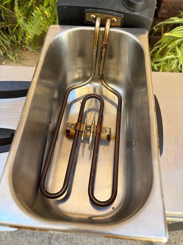 Freidora Eléctrica Acero Inoxidable