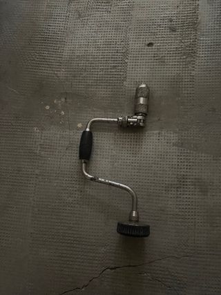 Taladro de manivela vintage