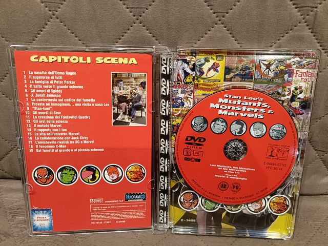 Stan Lee Mostri e Meraviglie DVD