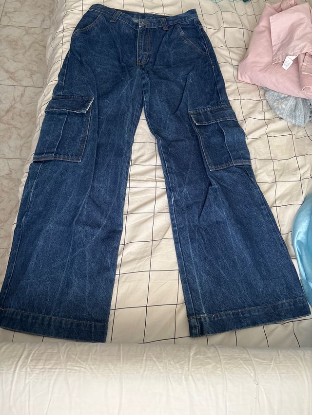 Pantalón vaquero tiro alto 