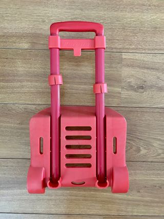 Carrito para maleta escolar con ruedas