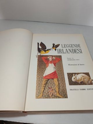 Libro Leggende Irlandesi, Fabbri Editori 1964