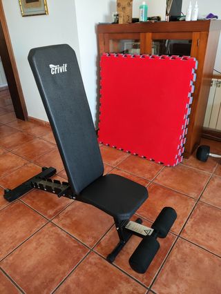 Banco de musculación gimnasio