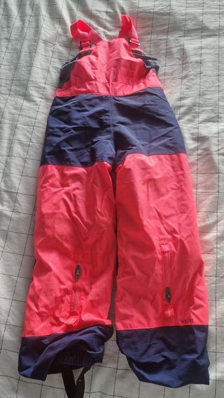 Peto de esqui y nieve, niña talla 5-6años