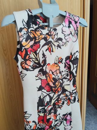 Vestido Mango Collection Talla S Estampado Floral