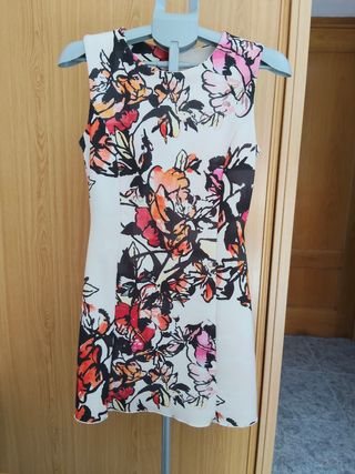 Vestido Mango Collection Talla S Estampado Floral