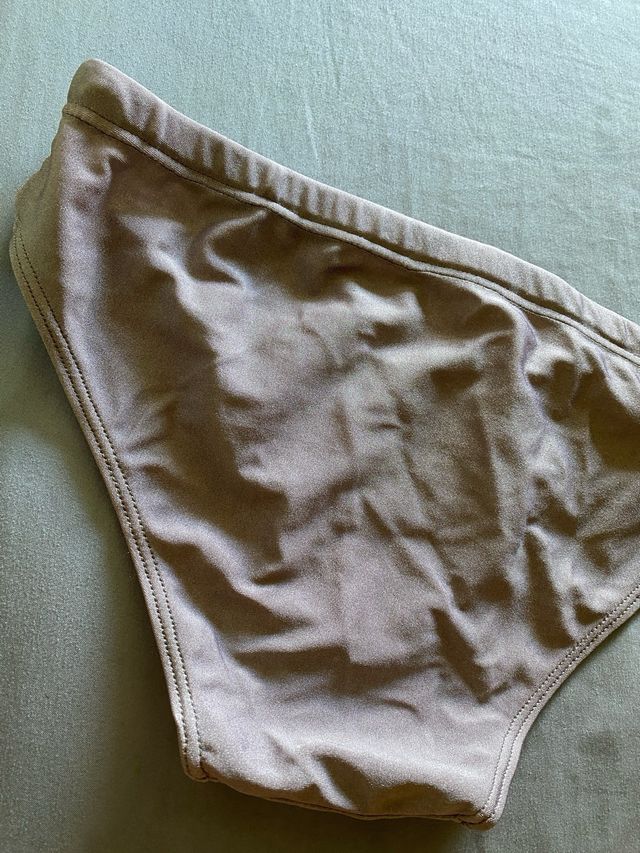 Bañador hombre gris brillante nuevo