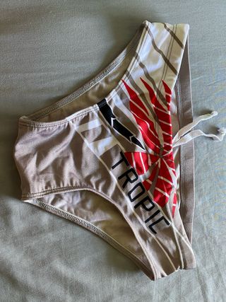 Bañador hombre gris brillante nuevo