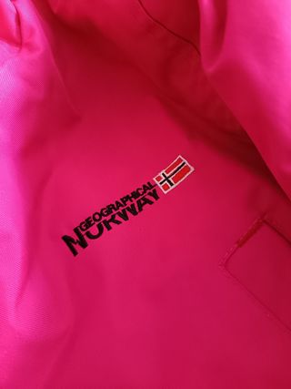 Anorak Geographical Norway Rosa Talla M