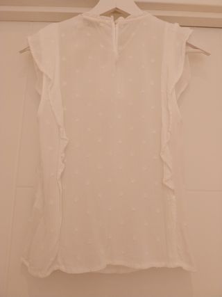 Blusa Stradivarius Blanca