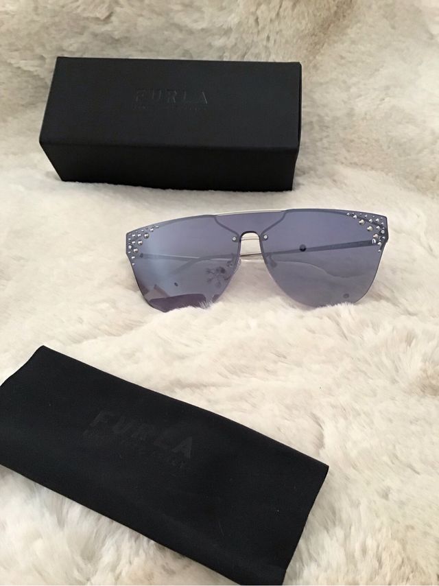 Gafas de sol Furla plateadas