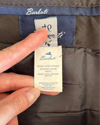 Completo sartoriale Made in Italy blu