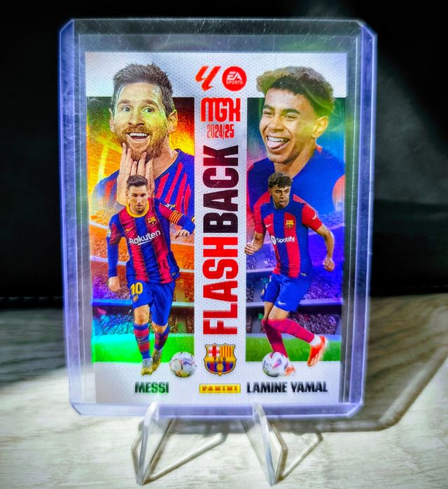 Carta Flashback Messi y Lamine Yamal