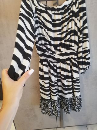 Vestito Liu Jo fantasia zebrata