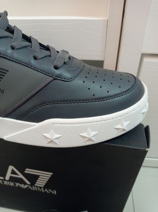 Zapatillas EA7 Emporio Armani Gris/Blanco