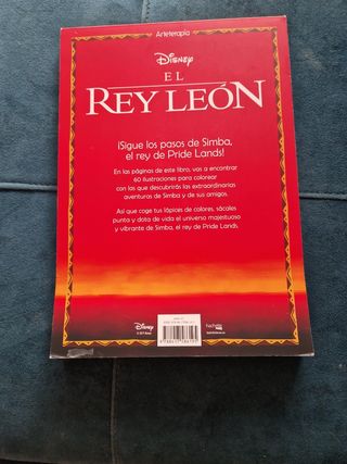 Arteterapia, El Rey León de Disney, antiestrés. 