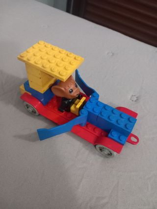 Lego Fabuland Anni 80 - Personaggio e Veicolo