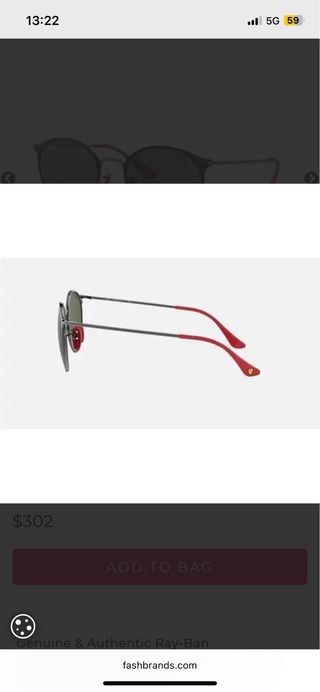 Gafas de Sol Ray-Ban Ferrari RB3602M