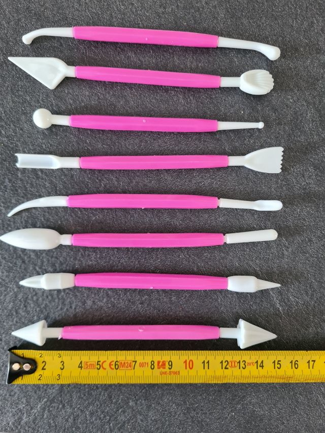 Estecas para modelar fondant/arcilla