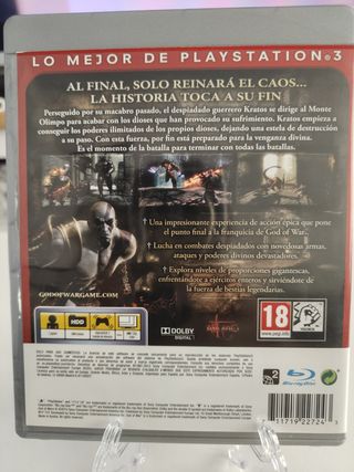 God of War III PS3 Pal España